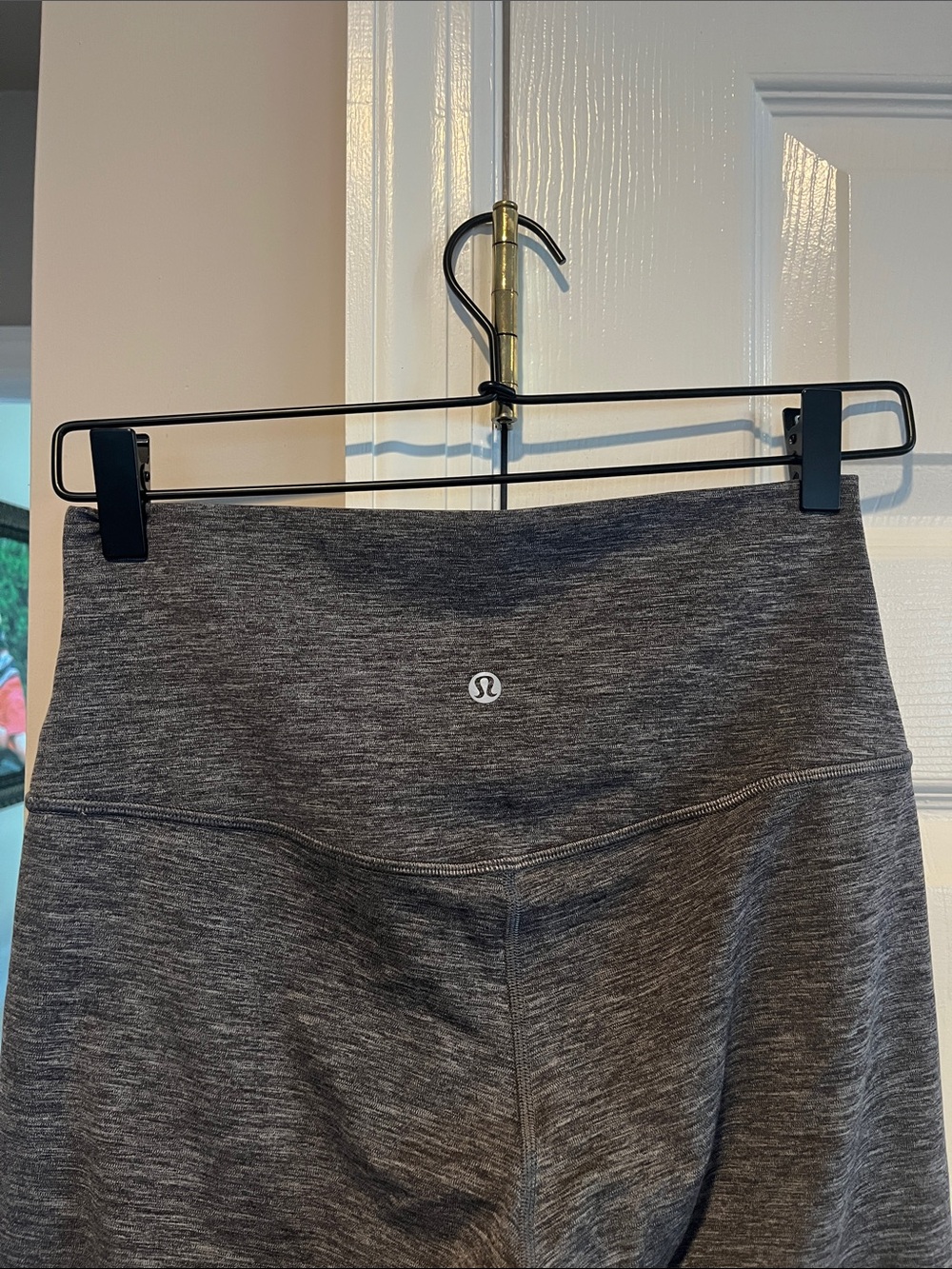 lululemon athletica Women's Heather Gray High-Rise Crop Leggings